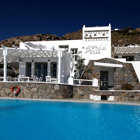 Olia Hotel Tourlos Bagian luar foto