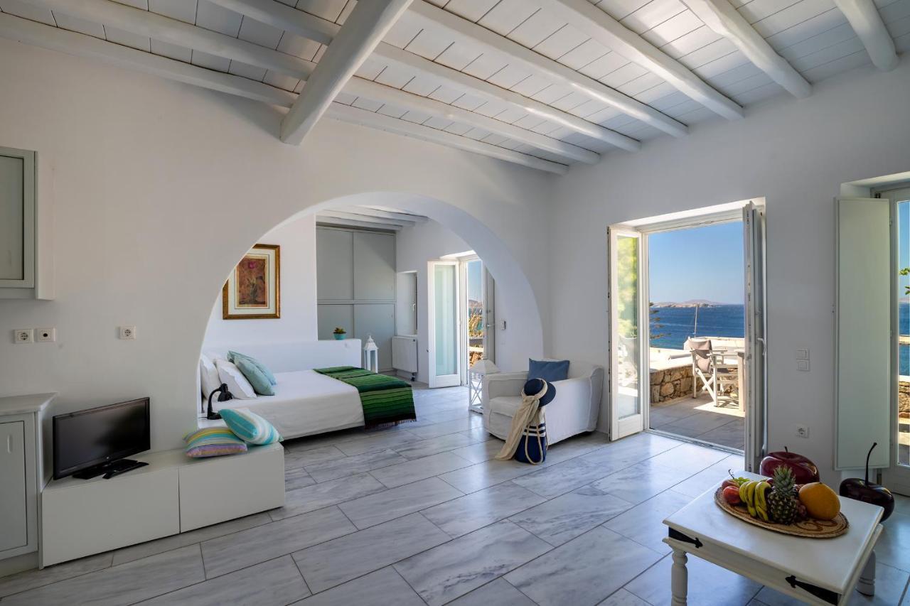 Olia Hotel Tourlos Bagian luar foto