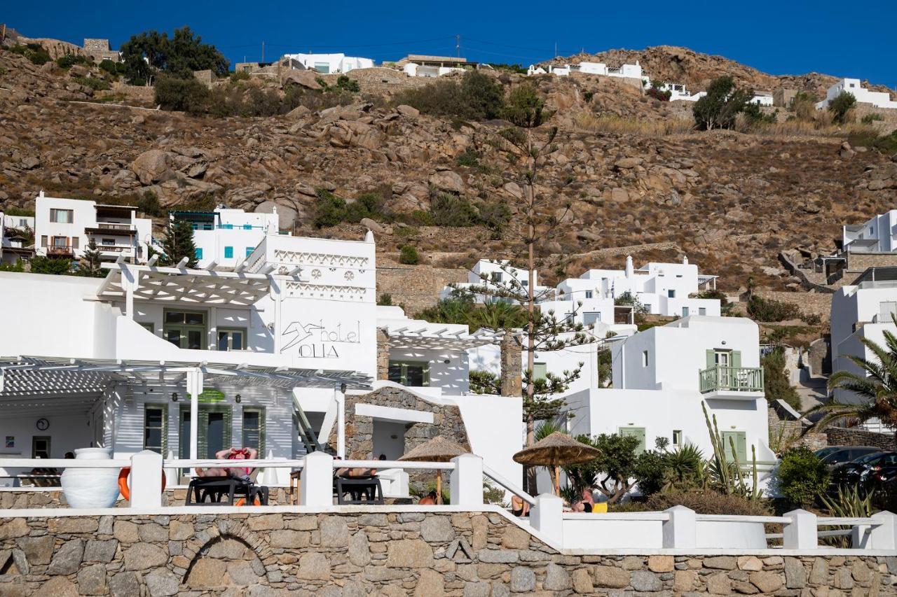 Olia Hotel Tourlos Bagian luar foto