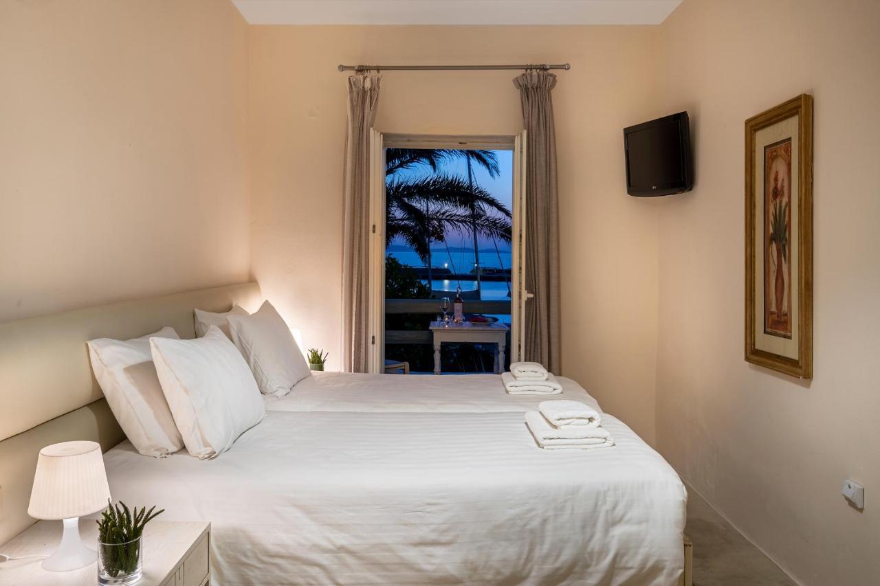 Olia Hotel Tourlos Bagian luar foto