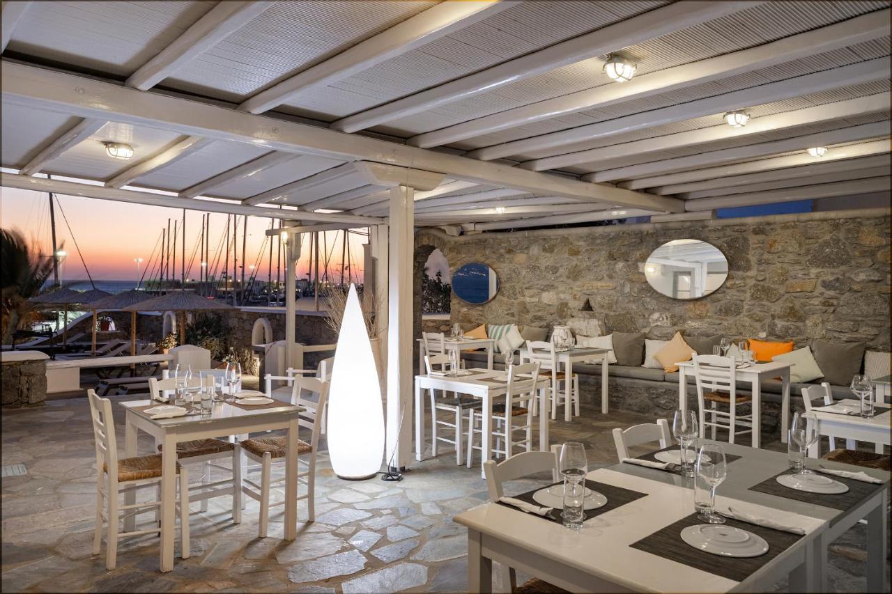 Olia Hotel Tourlos Bagian luar foto