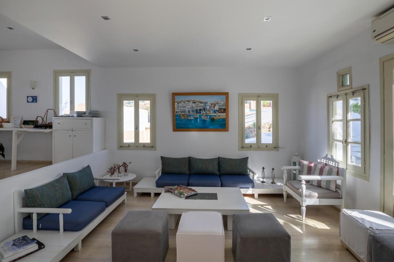 Olia Hotel Tourlos Bagian luar foto