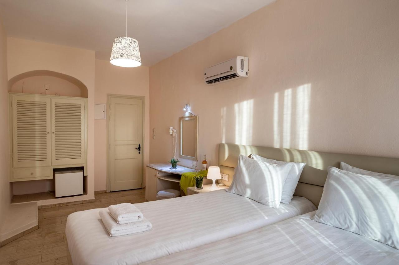 Olia Hotel Tourlos Bagian luar foto