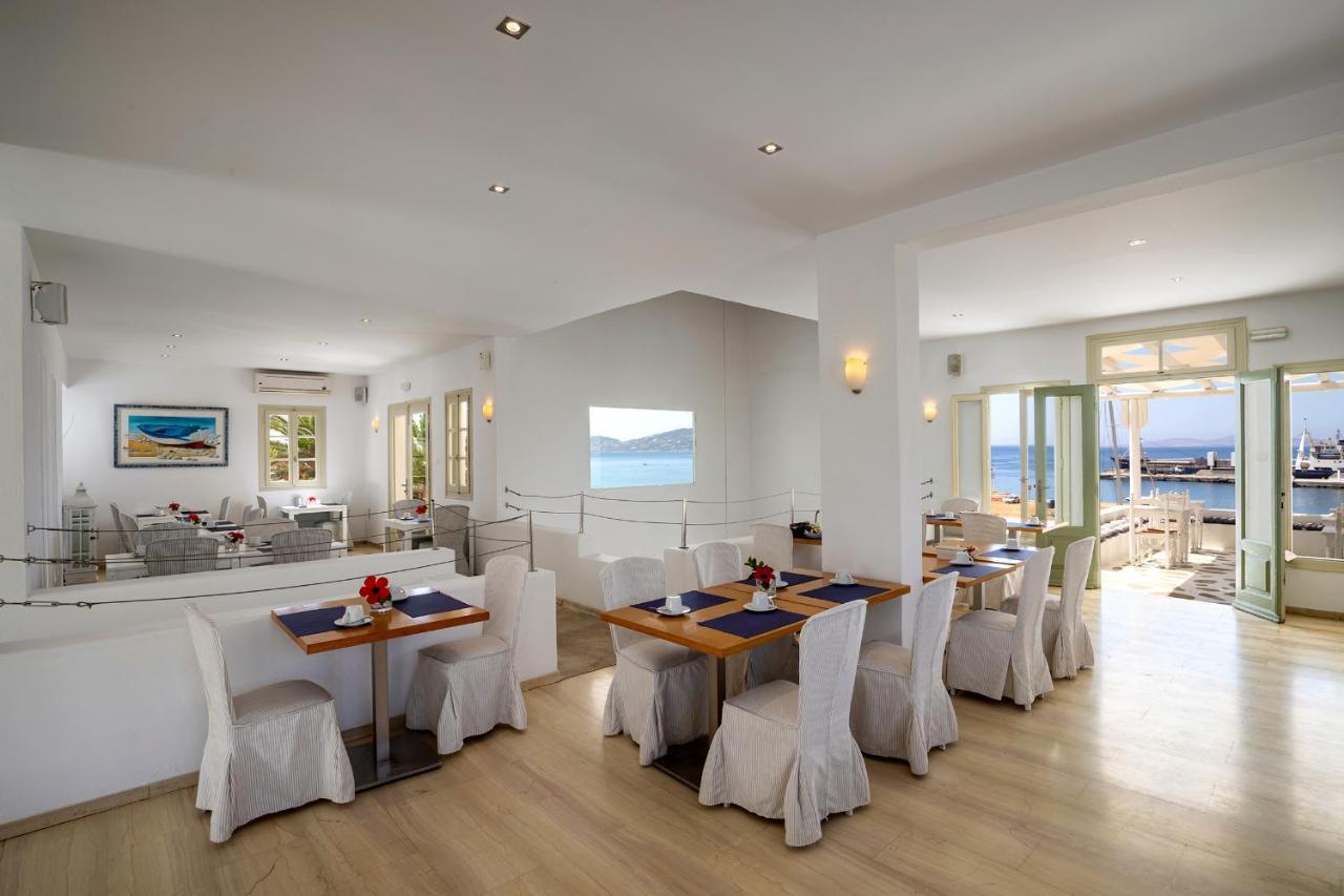 Olia Hotel Tourlos Bagian luar foto