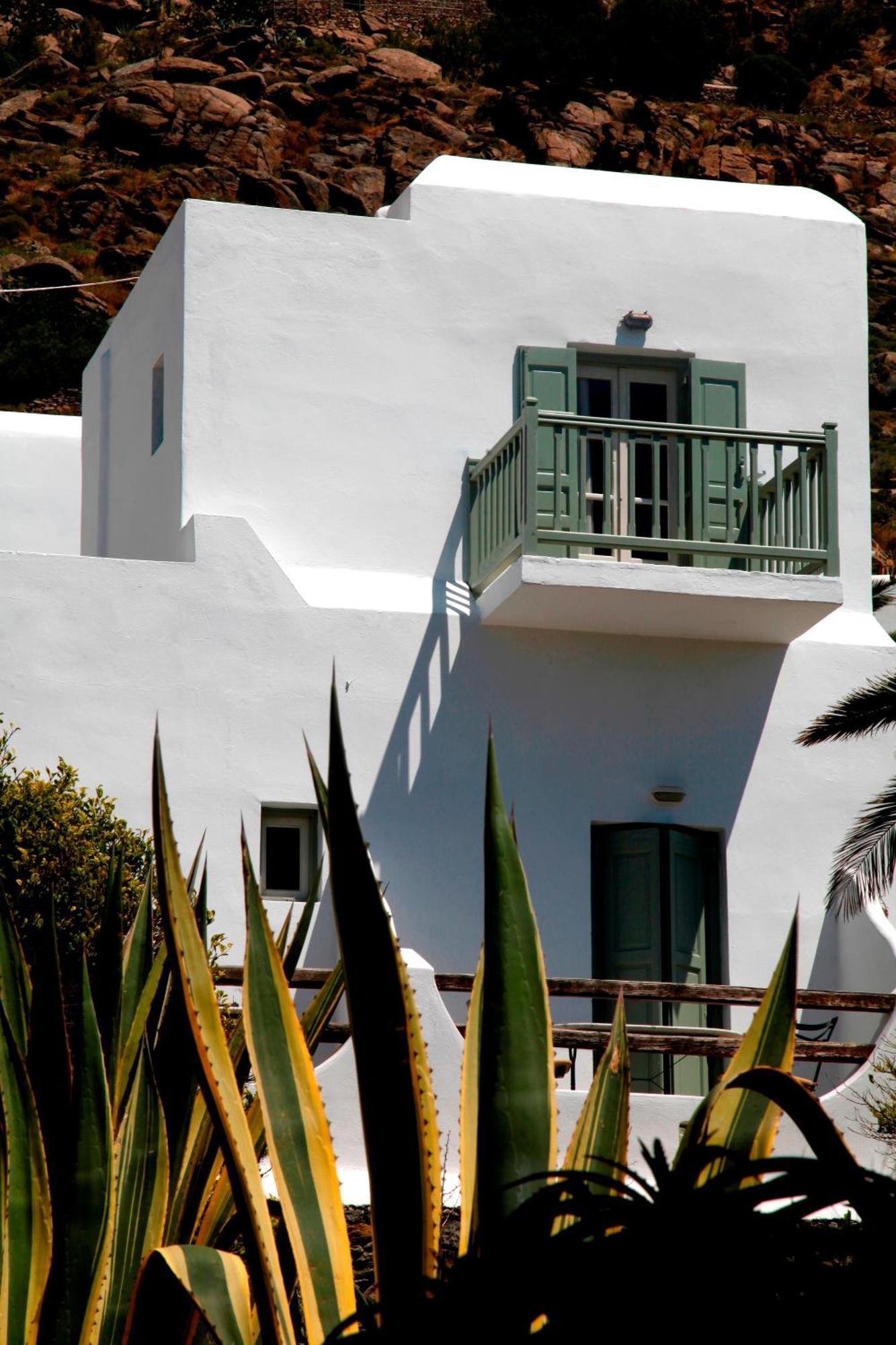 Olia Hotel Tourlos Bagian luar foto