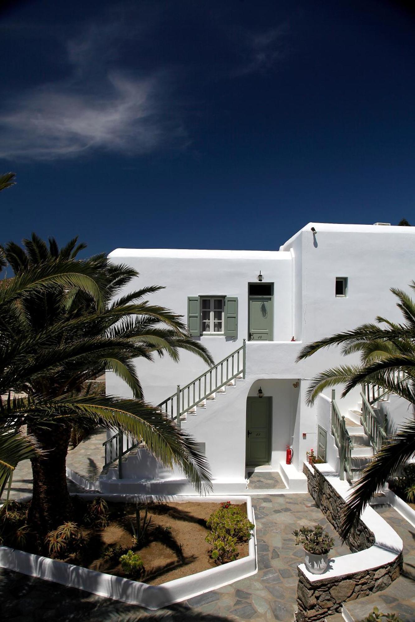 Olia Hotel Tourlos Bagian luar foto