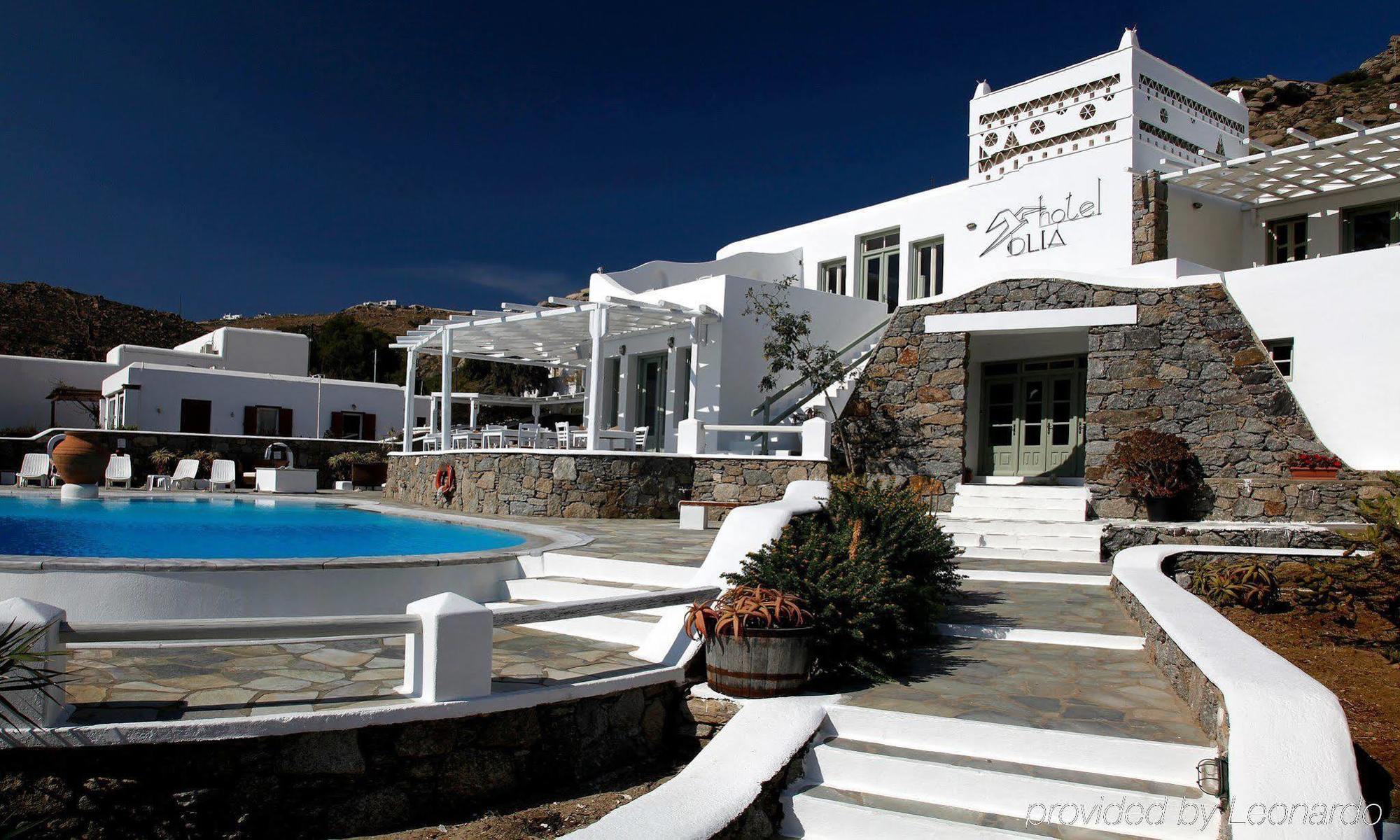 Olia Hotel Tourlos Bagian luar foto