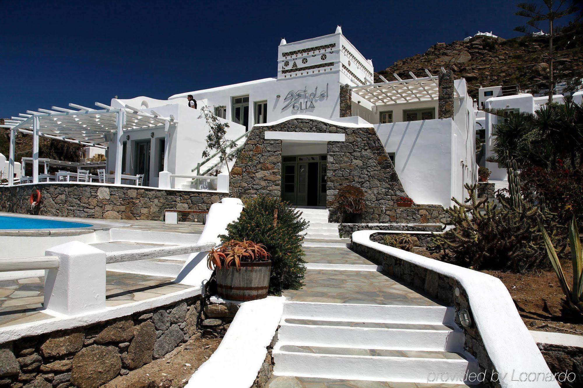 Olia Hotel Tourlos Bagian luar foto